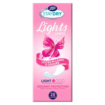 Lights Light Liners For Light Incontinence - 28 Pack